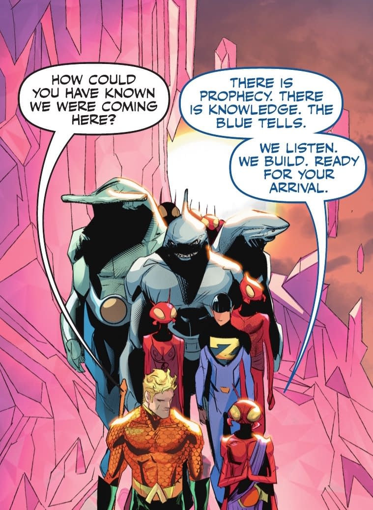 Aquaman, Superboy, Supergirl & Firestorm In The Wake Of KO (Spoilers)