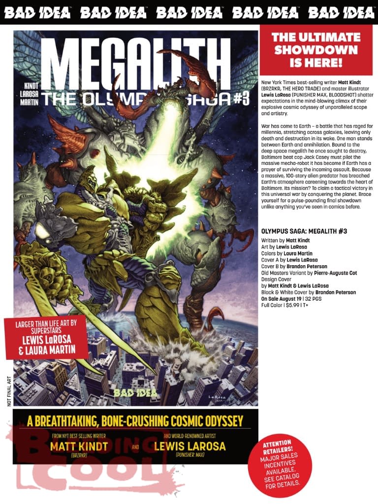 Bad Idea Comics Full August 2026 Solicits And Solicitations