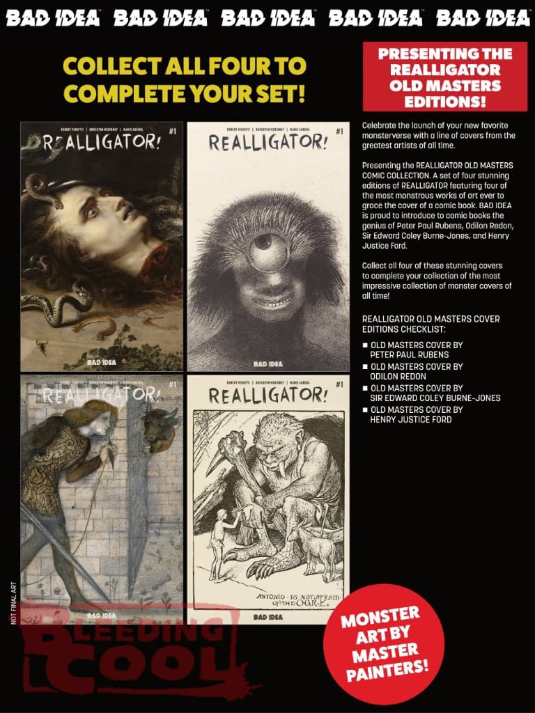 Bad Idea Comics Full August 2026 Solicits And Solicitations
