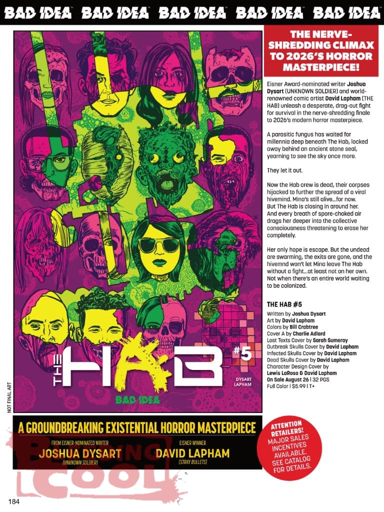 Bad Idea Comics Full August 2026 Solicits And Solicitations
