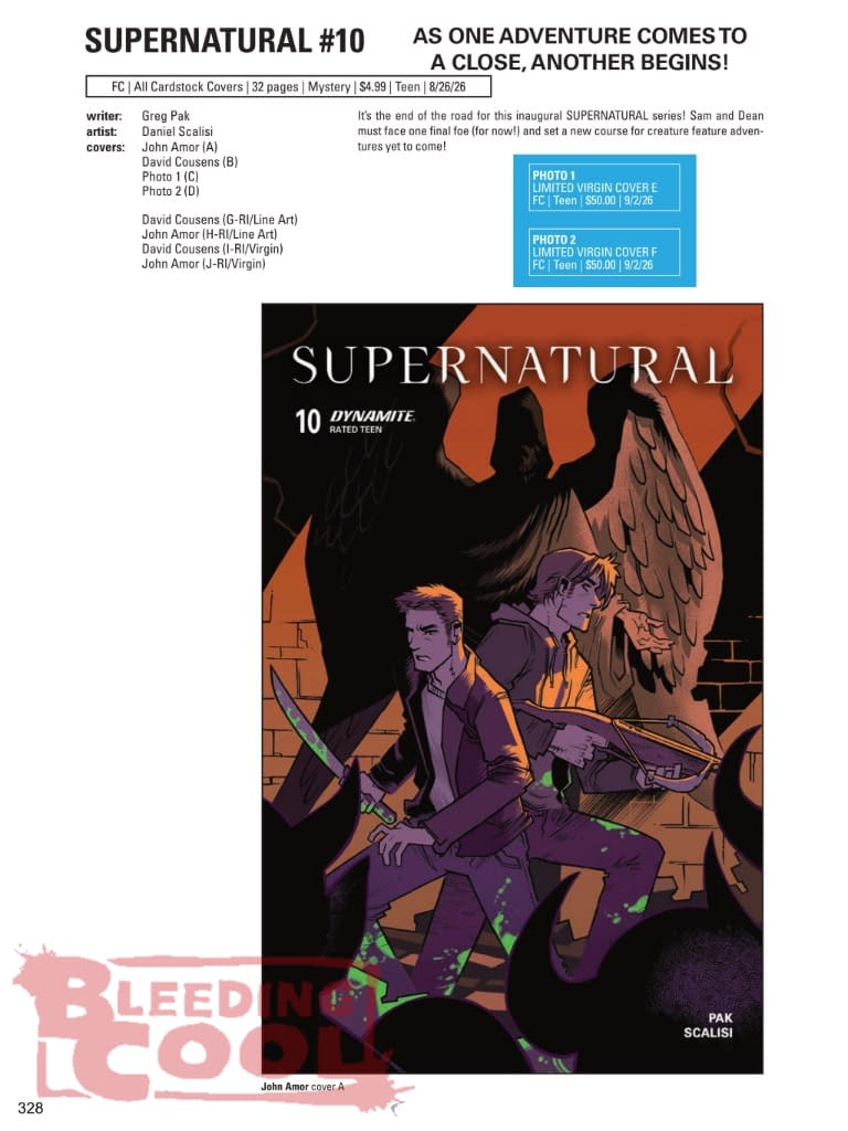 Angel And Buffy Dynamite August 2026 Full Solicits
