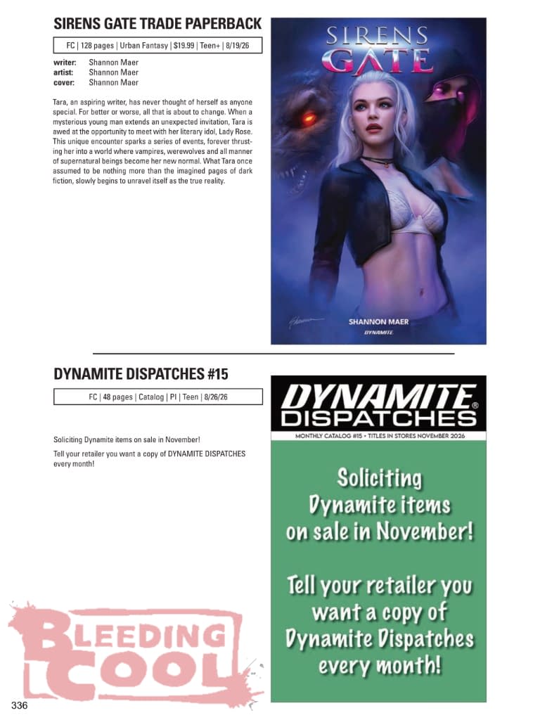 Angel And Buffy Dynamite August 2026 Full Solicits