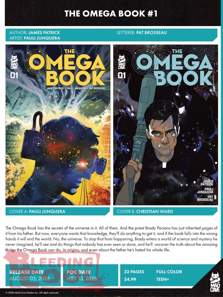 Mad Cave Studios August 2026 Solicits And Solicitations