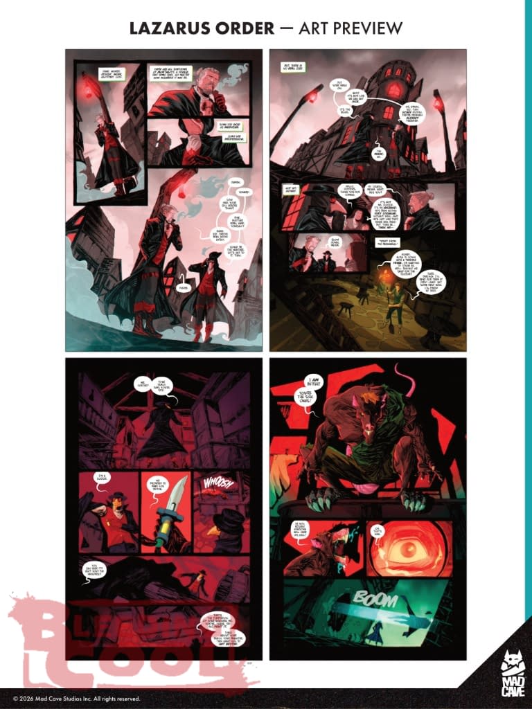 Mad Cave Studios August 2026 Solicits And Solicitations
