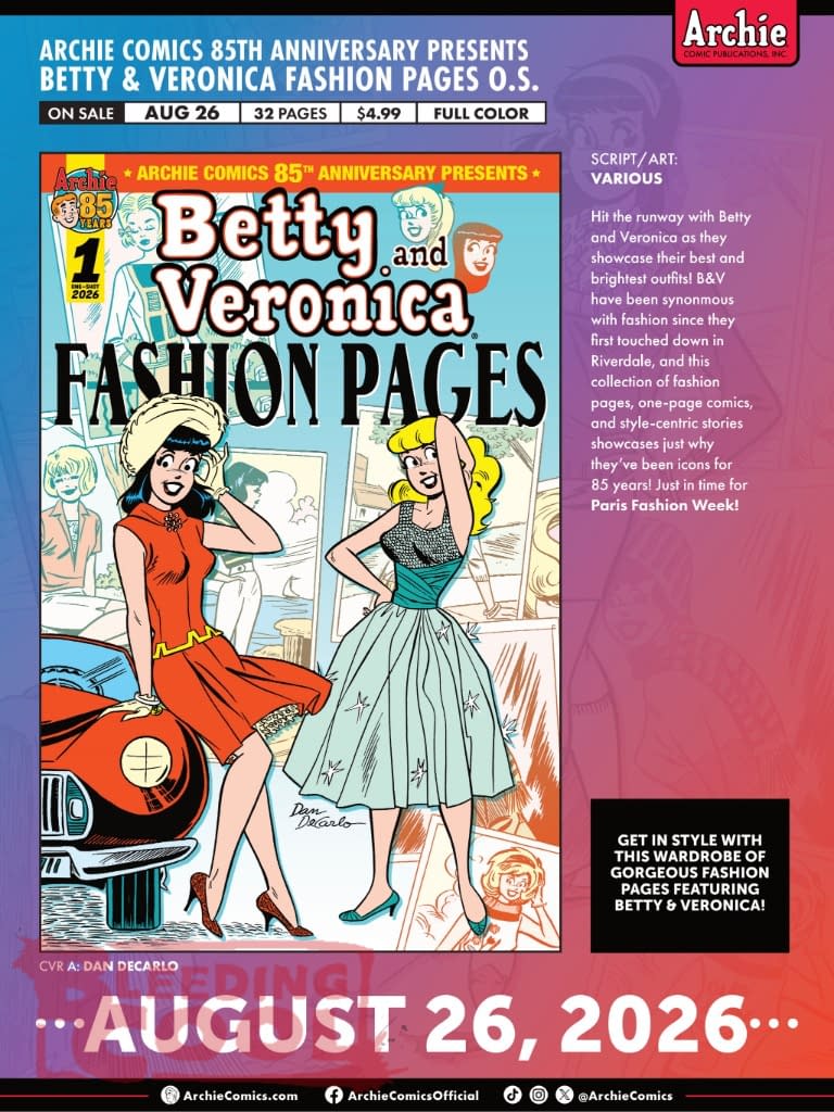 Archie Full August 2026 Solicits And Solicitations