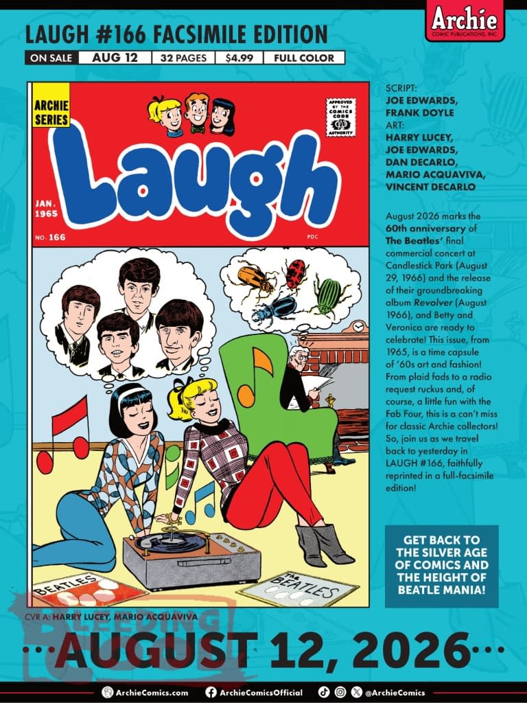 Archie Full August 2026 Solicits And Solicitations