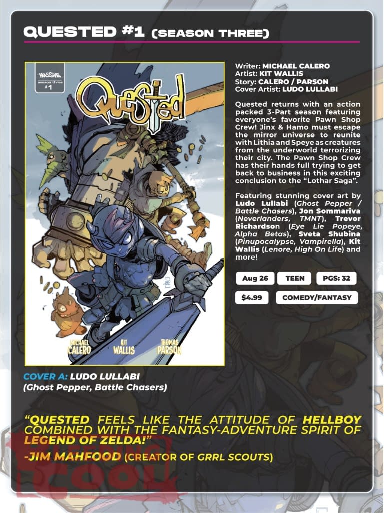 Massive August 2026 Solicits And Solicitations