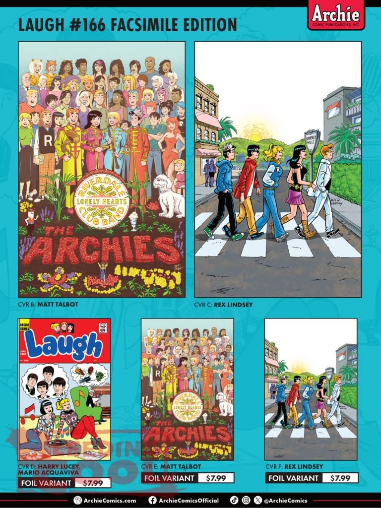 Archie Full August 2026 Solicits And Solicitations