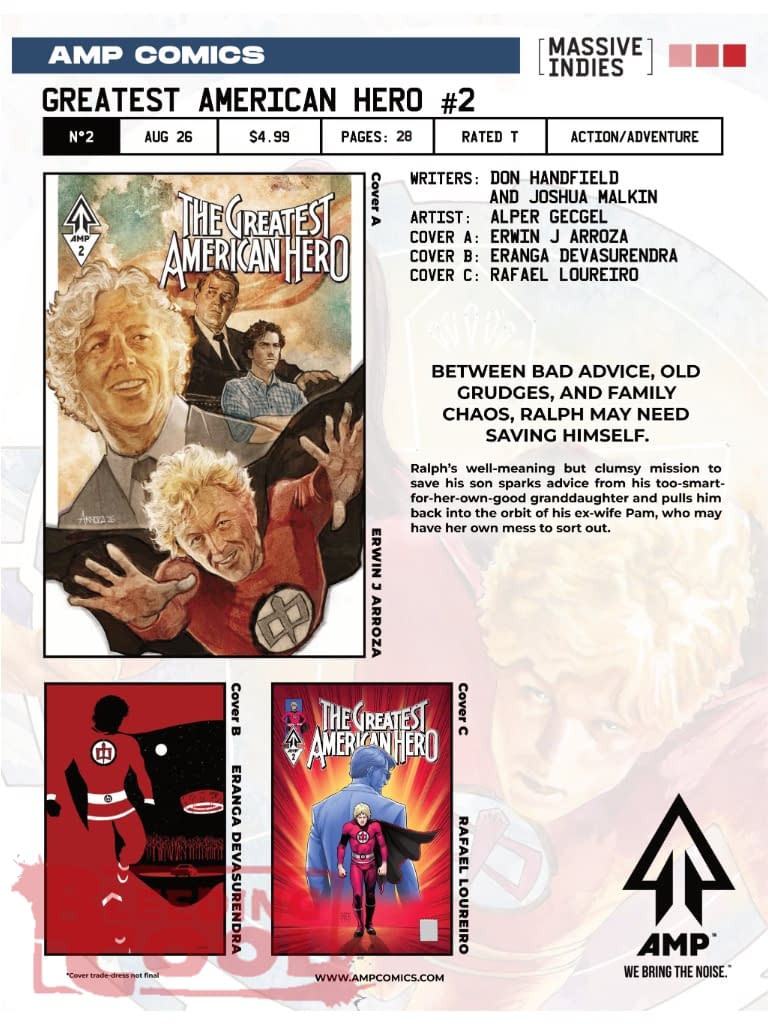 AMP August 2026 Solicits And Solicitations