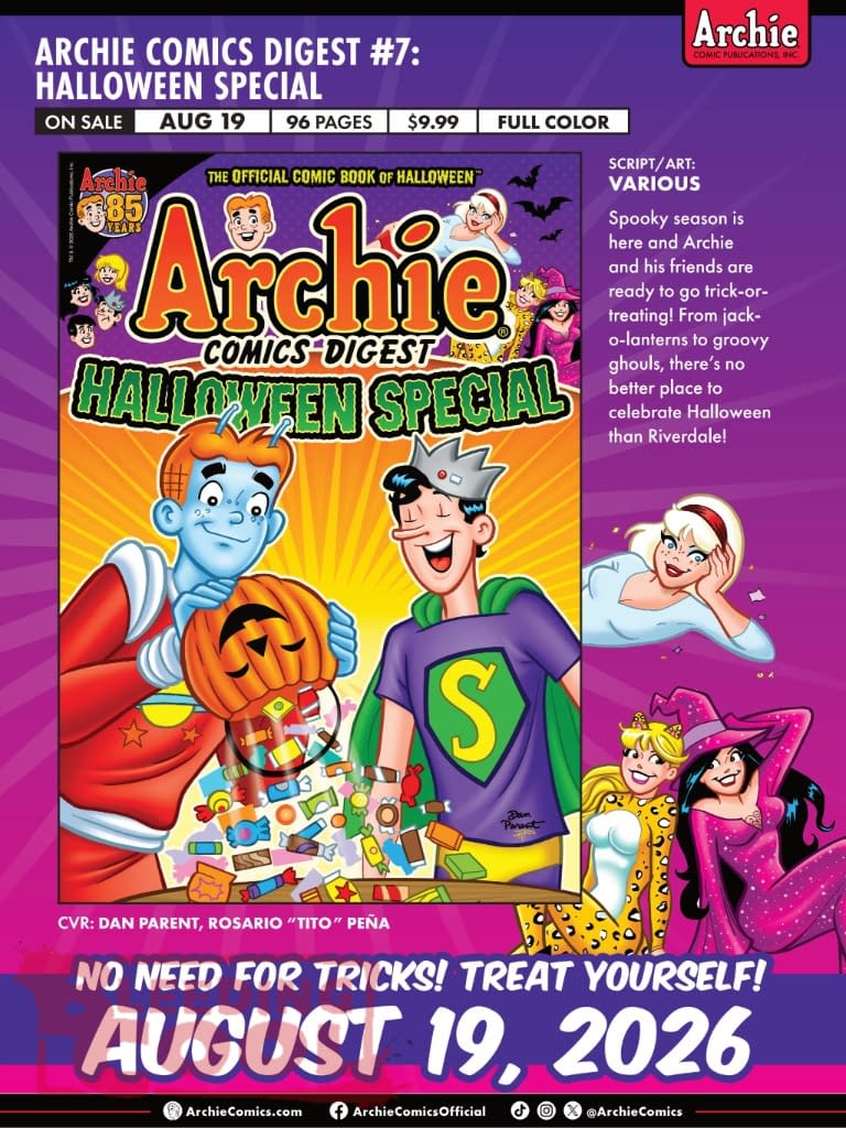 Archie Full August 2026 Solicits And Solicitations