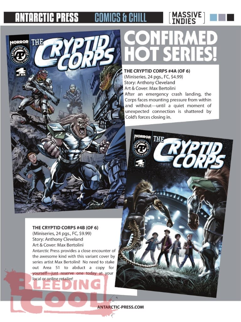 Antarctic Press August 2026 Solicits And Solicitations
