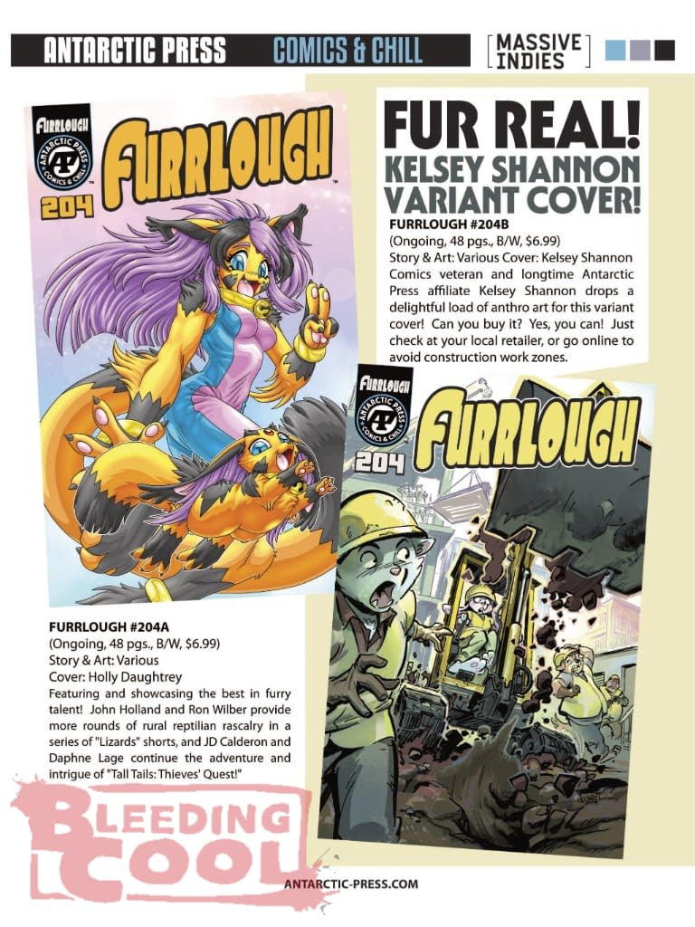 Antarctic Press August 2026 Solicits And Solicitations