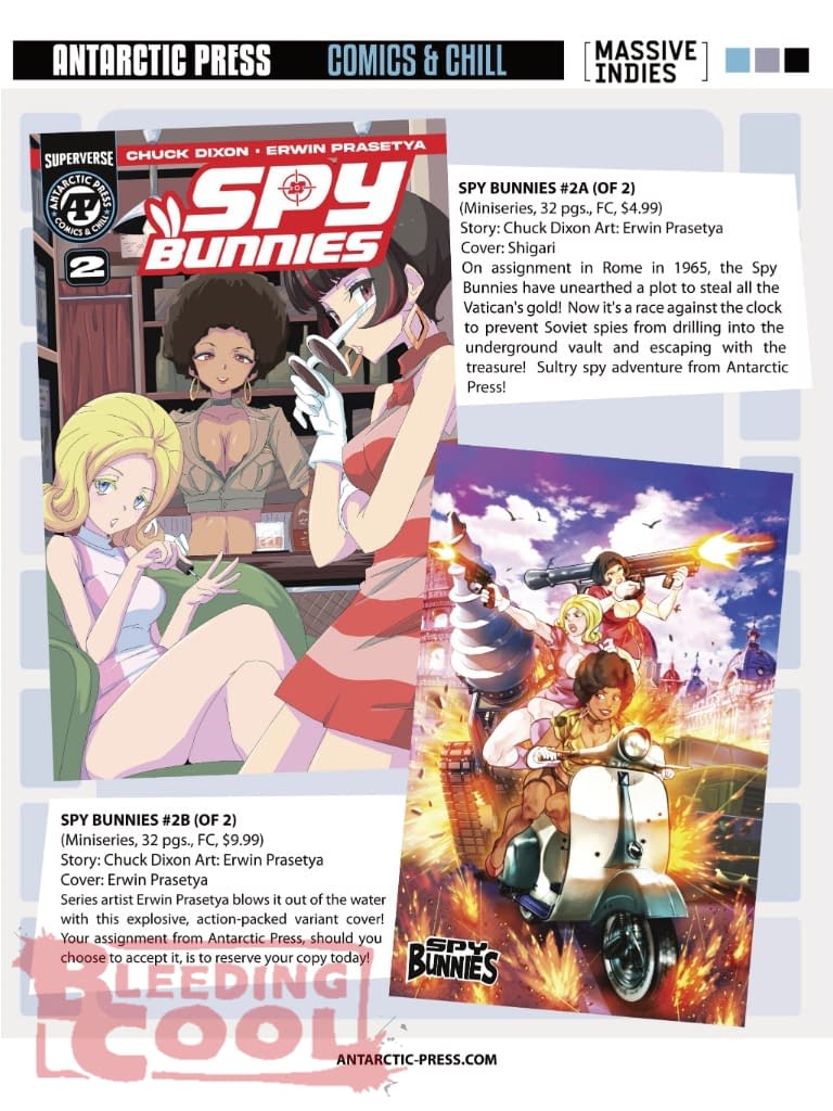 Antarctic Press August 2026 Solicits And Solicitations