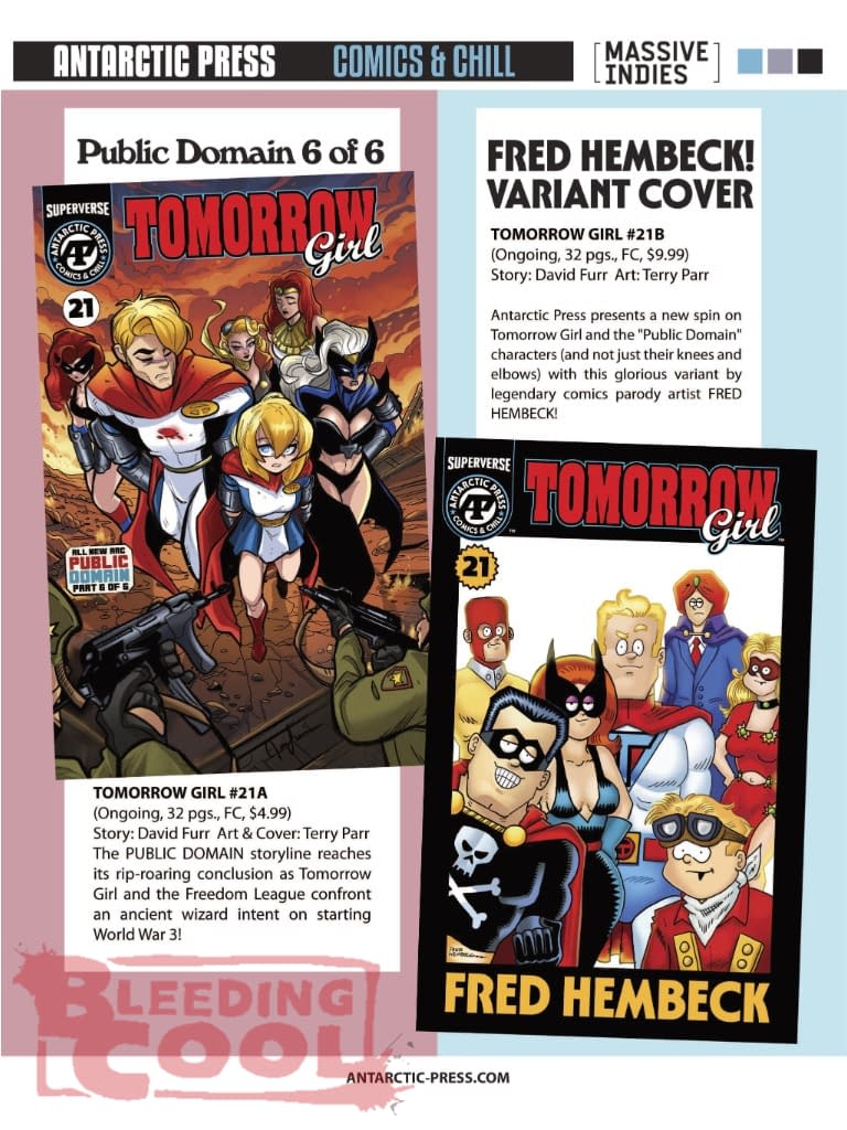 Antarctic Press August 2026 Solicits And Solicitations