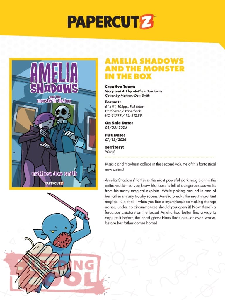 Mad Cave Studios August 2026 Solicits And Solicitations