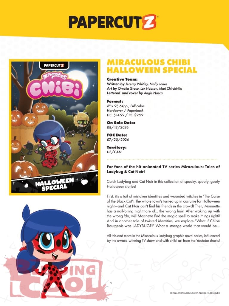 Mad Cave Studios August 2026 Solicits And Solicitations