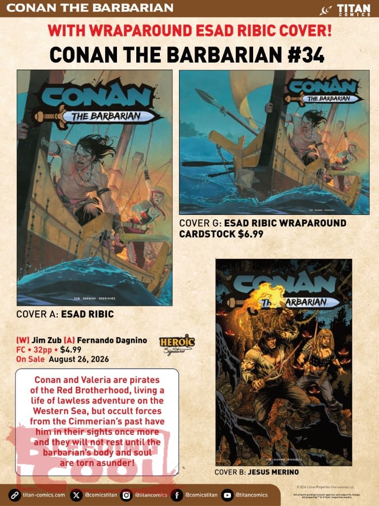Titan Comics August 2026 Solicits And Solicitations