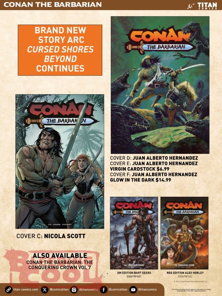 Titan Comics August 2026 Solicits And Solicitations