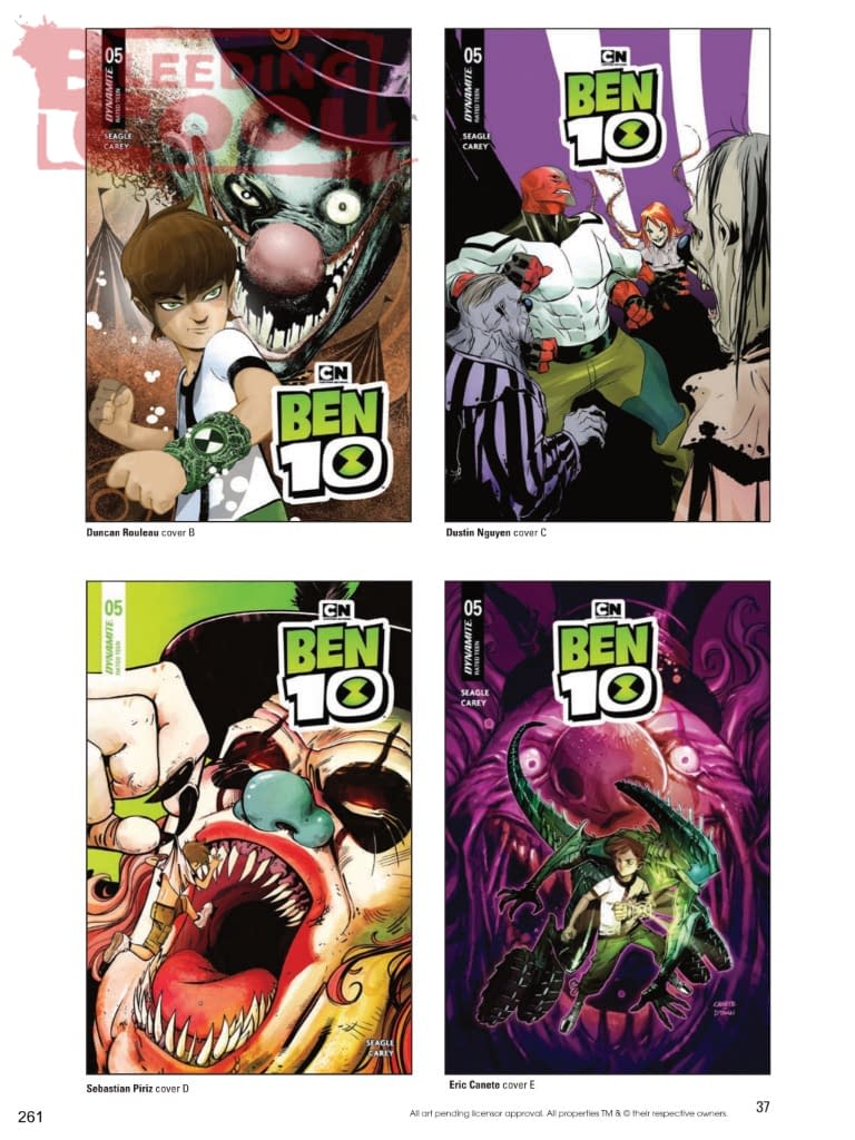 Dynamite Official Full September 2026 Solicits And Solicitations