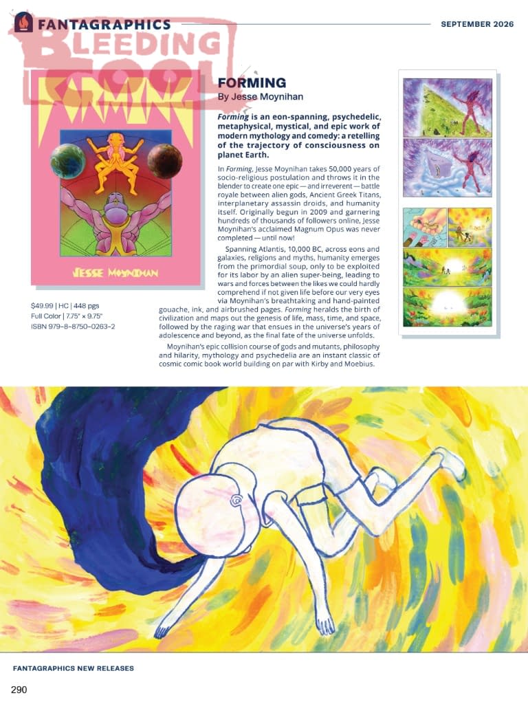 Fantagraphics Official Full September 2026 Solicits And Solicitations