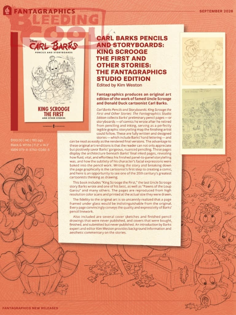 Fantagraphics Official Full September 2026 Solicits And Solicitations