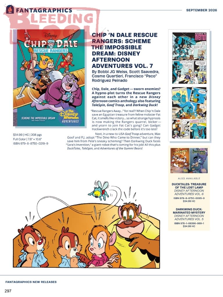 Fantagraphics Official Full September 2026 Solicits And Solicitations