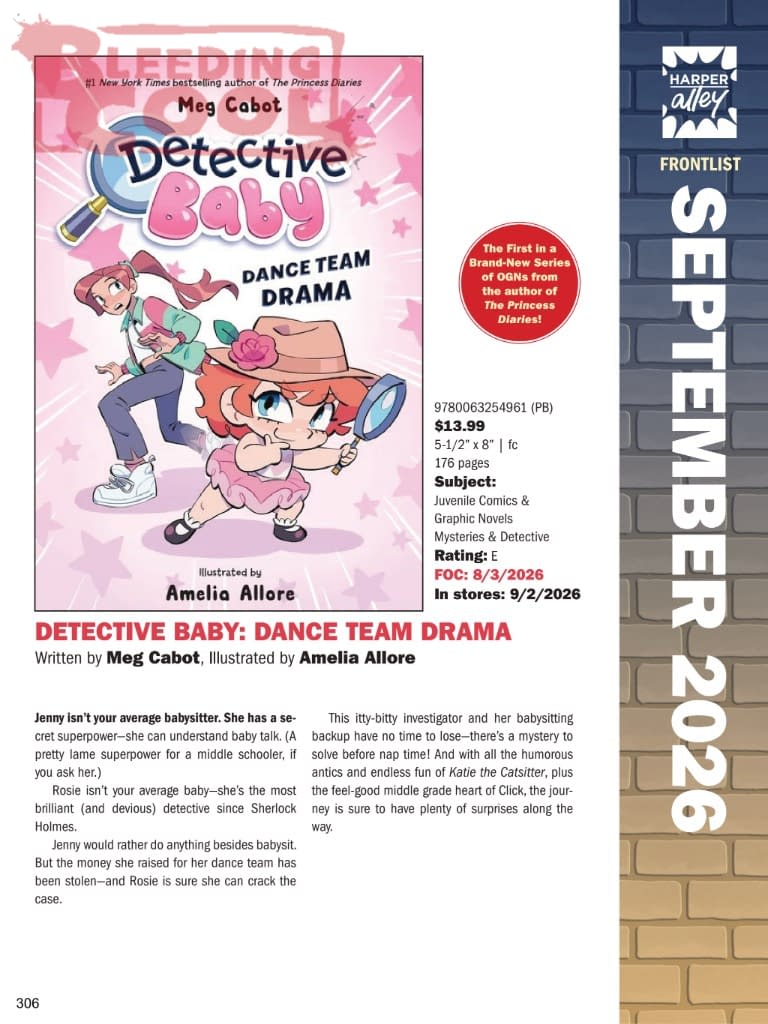 Harper Collins Official Full September 2026 Solicits And Solicitations