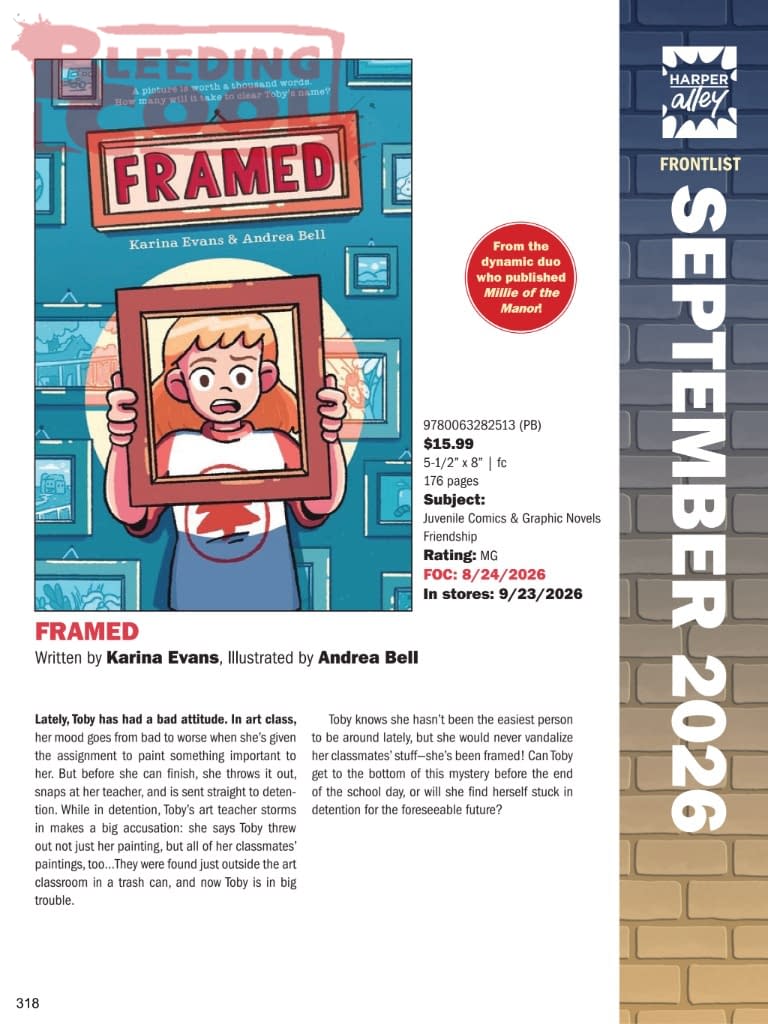 Harper Collins Official Full September 2026 Solicits And Solicitations