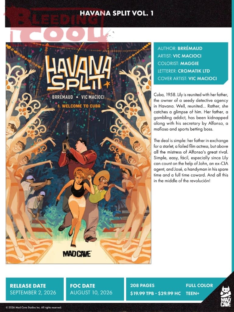 Mad Cave Official Full September 2026 Solicits And Solicitations