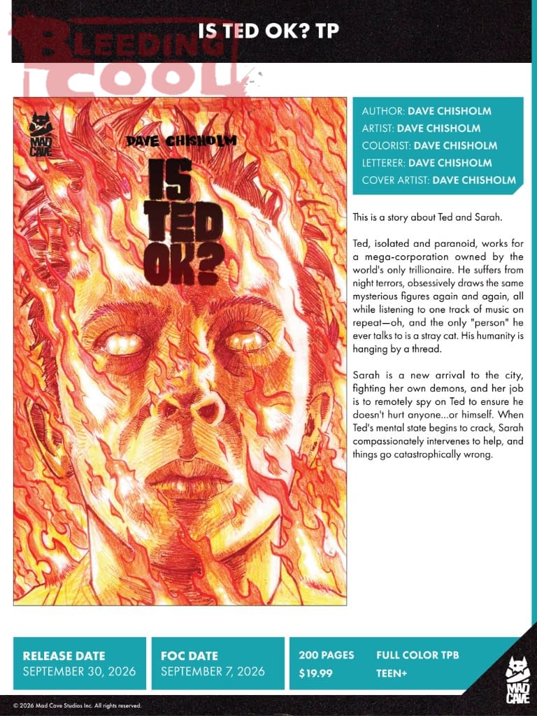 Mad Cave Official Full September 2026 Solicits And Solicitations