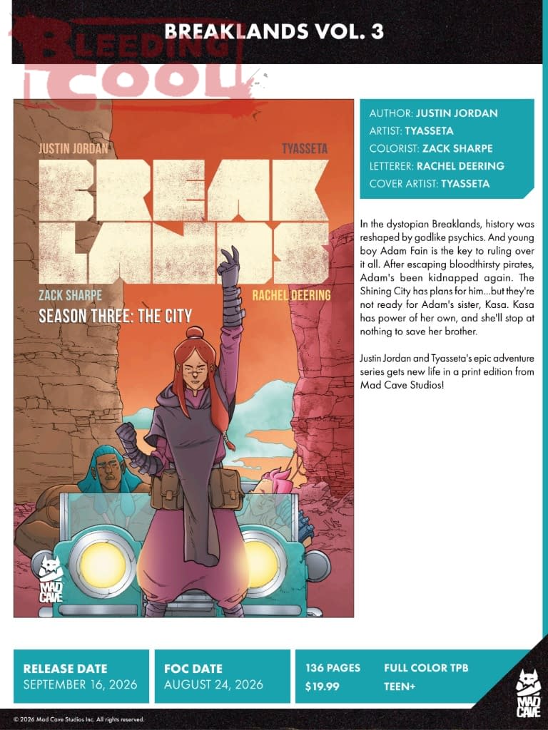 Mad Cave Official Full September 2026 Solicits And Solicitations