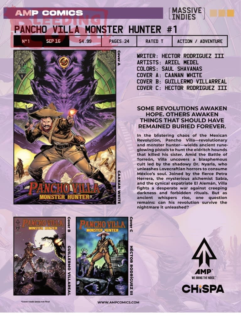 AMP Comics Official Full September 2026 Solicits And Solicitations