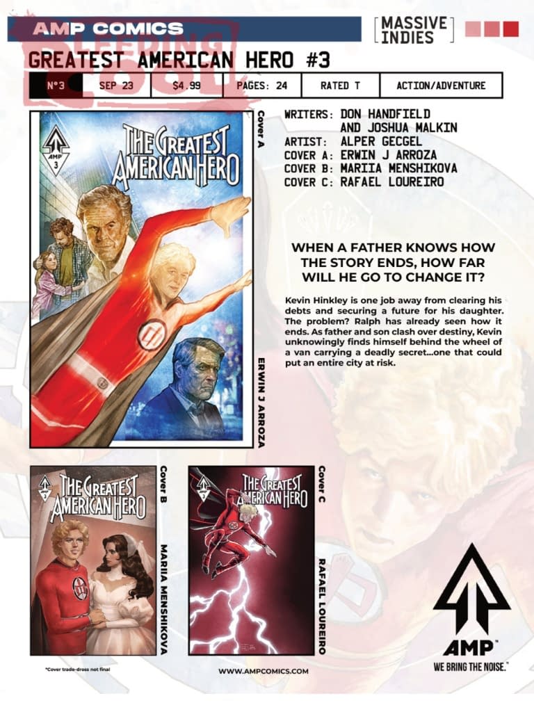 AMP Comics Official Full September 2026 Solicits And Solicitations