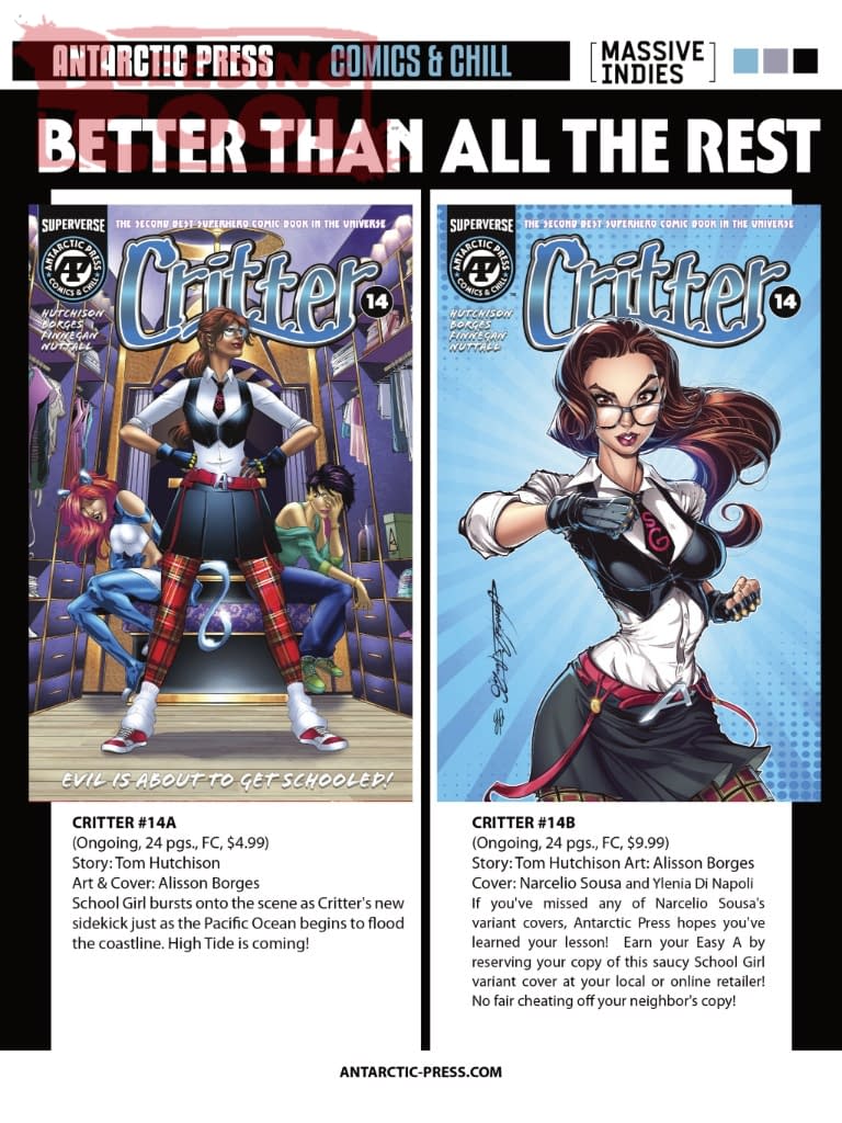 Antarctic Press Official Full September 2026 Solicits And Solicitations