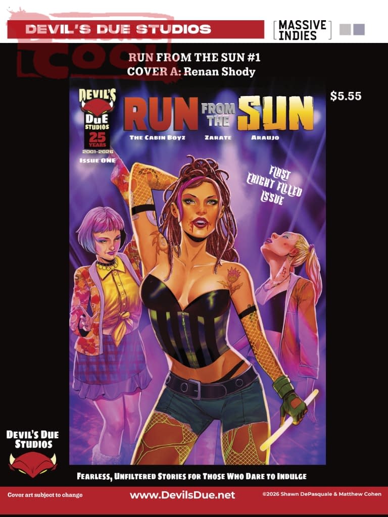 Devil's Due Official Full September 2026 Solicits And Solicitations
