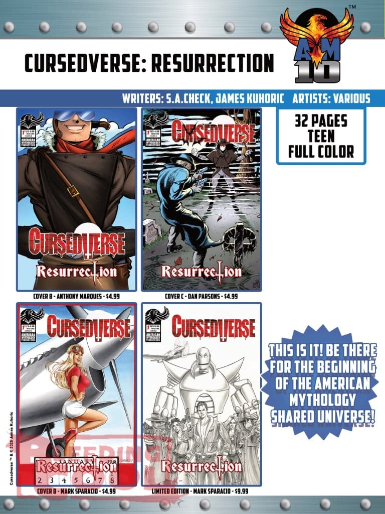 American Mythology Official Full September 2026 Solicits