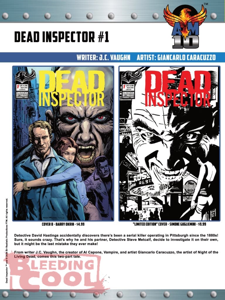 American Mythology Official Full September 2026 Solicits