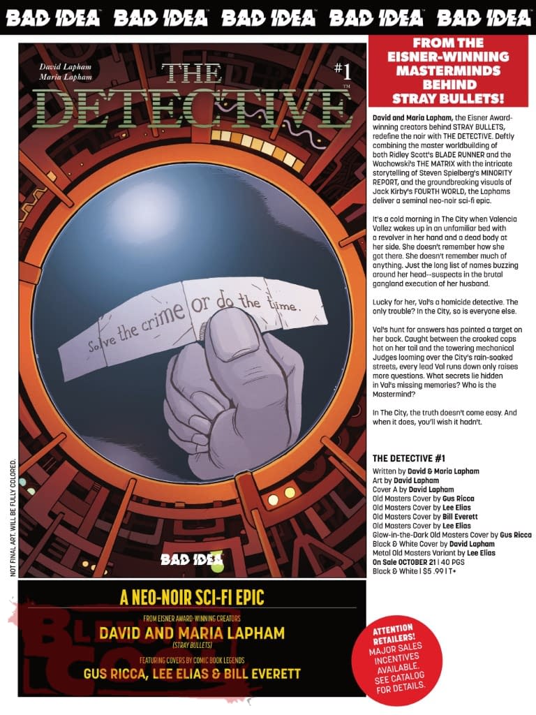 Bad Idea Comics Official Full October 2026 Solicits And Solicitations