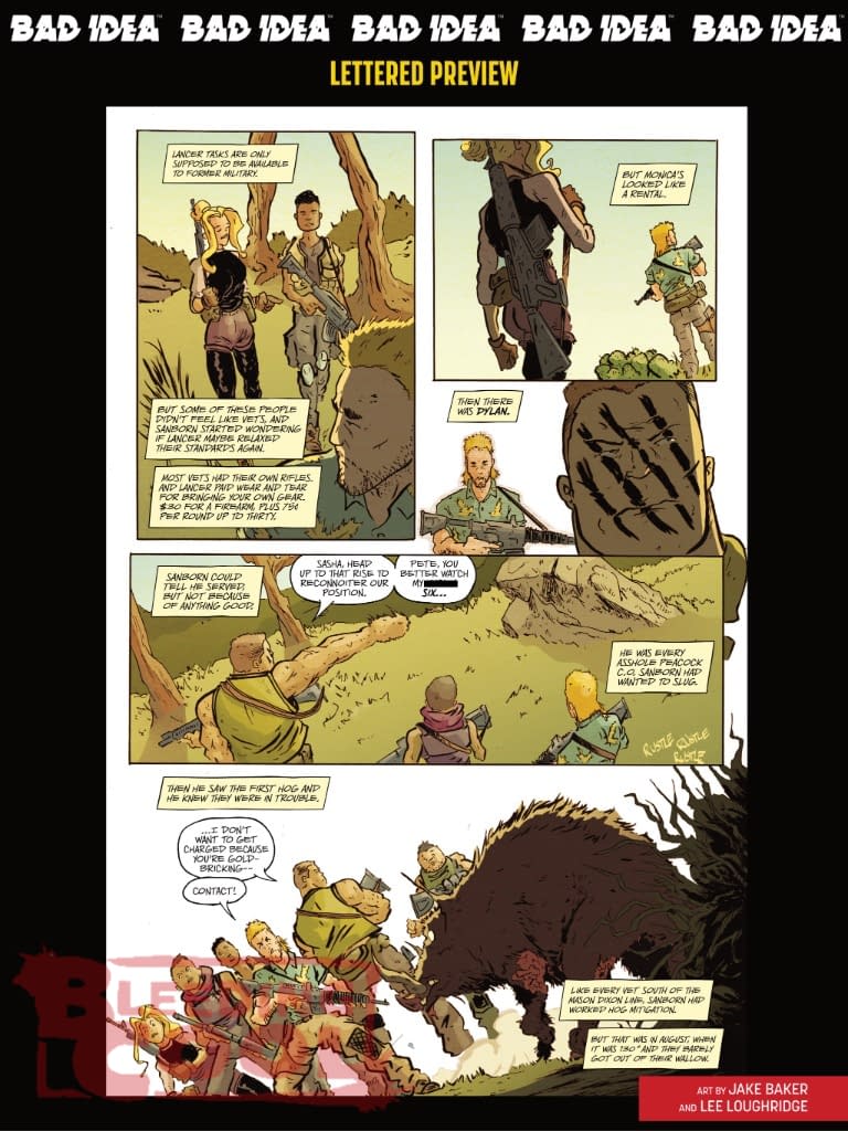 Bad Idea Comics Official Full October 2026 Solicits And Solicitations