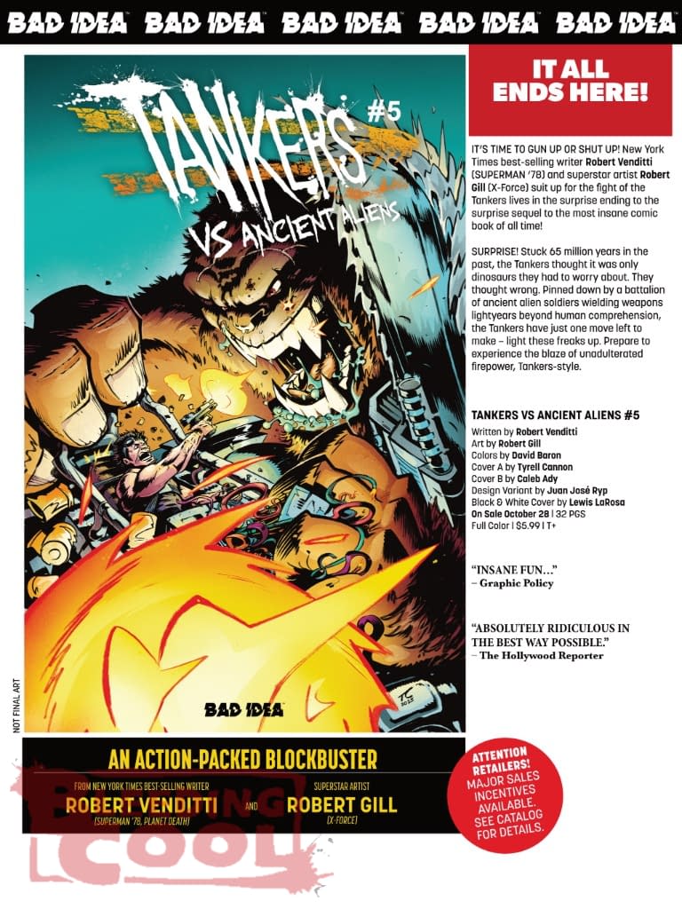 Bad Idea Comics Official Full October 2026 Solicits And Solicitations