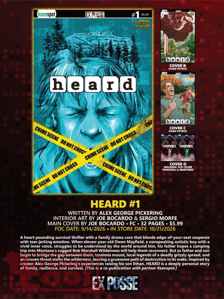 Keenspot Comics Official Full October 2026 Solicits And Solicitations
