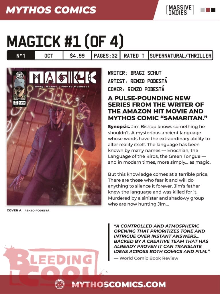Mythos Official Full October 2026 Solicits And Solicitations
