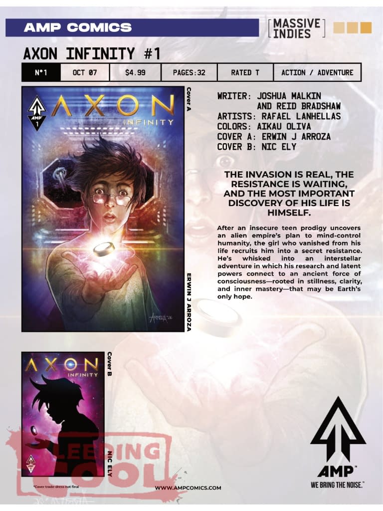 AMP Comics Official Full October 2026 Solicits And Solicitations