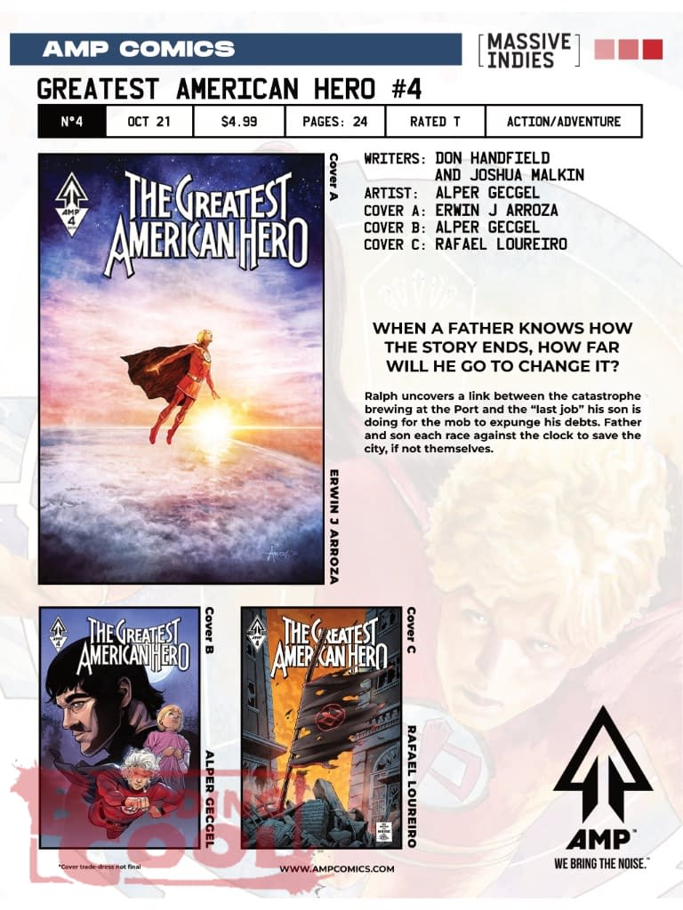AMP Comics Official Full October 2026 Solicits And Solicitations