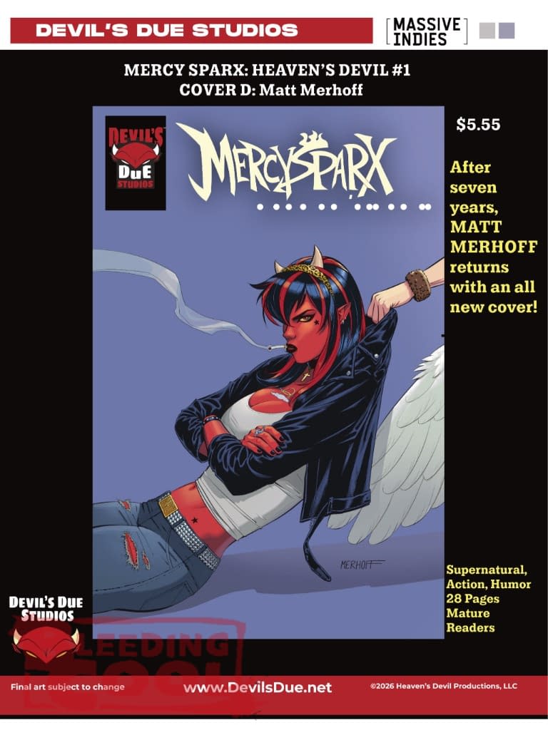 Mercy Sparx & Circuits-Seduction-Revenge, Ongoing Devil's Due Comics