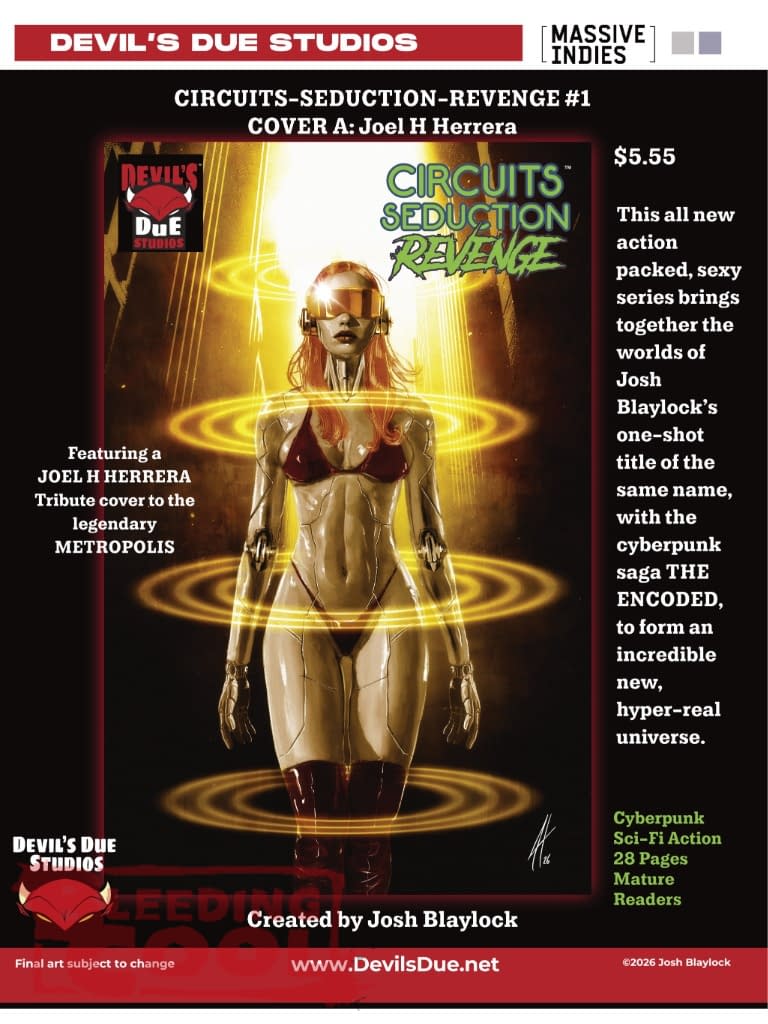 Mercy Sparx & Circuits-Seduction-Revenge, Ongoing Devil's Due Comics