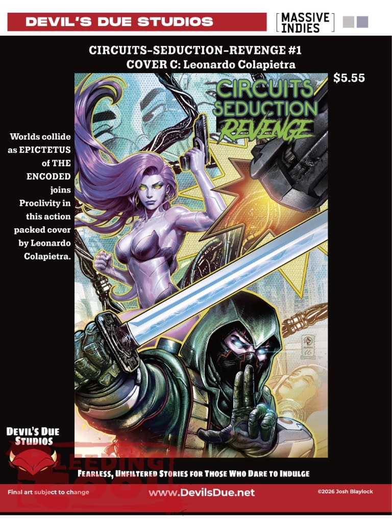 Mercy Sparx & Circuits-Seduction-Revenge, Ongoing Devil's Due Comics