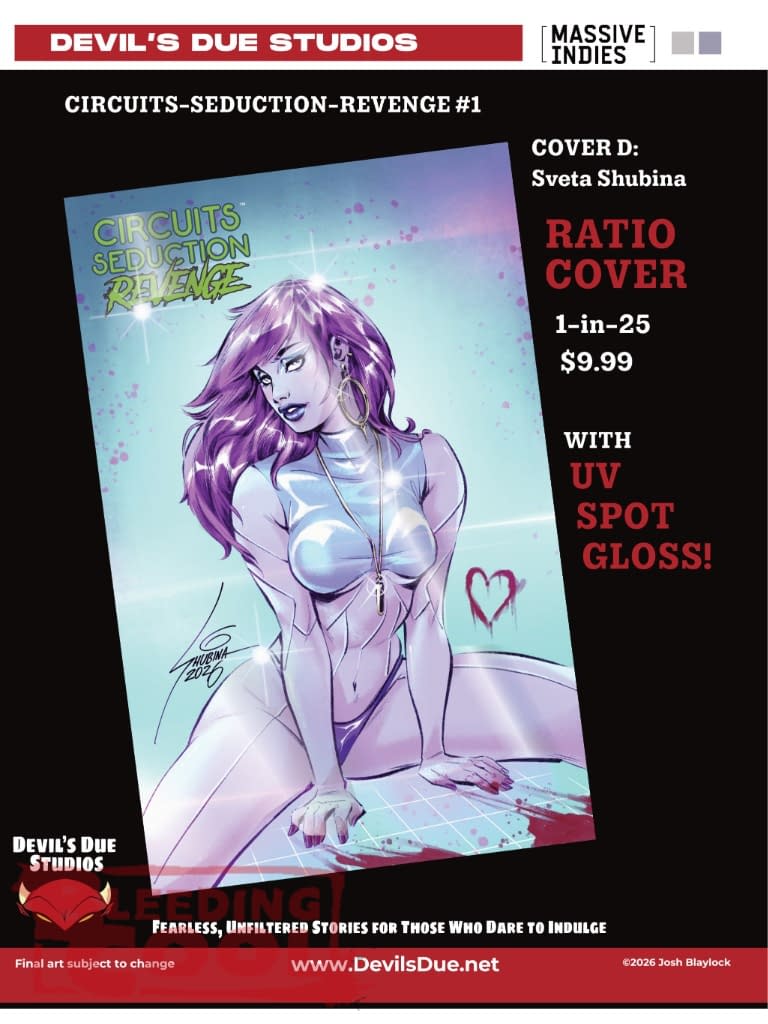 Mercy Sparx & Circuits-Seduction-Revenge, Ongoing Devil's Due Comics