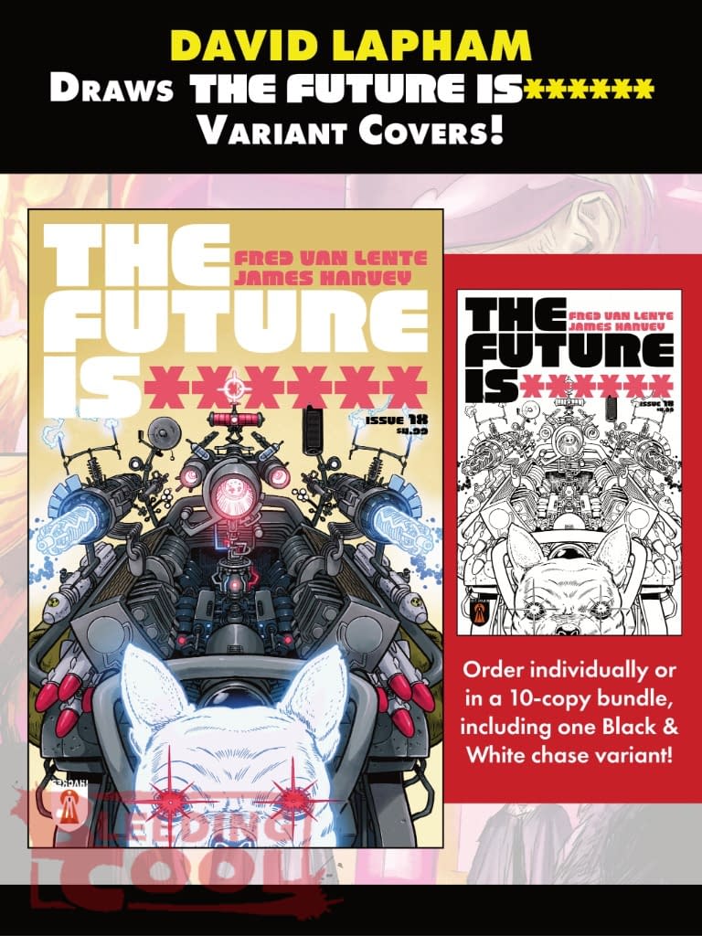 David Lapham, New Monthly Artist on The Future Is... From Rekcah