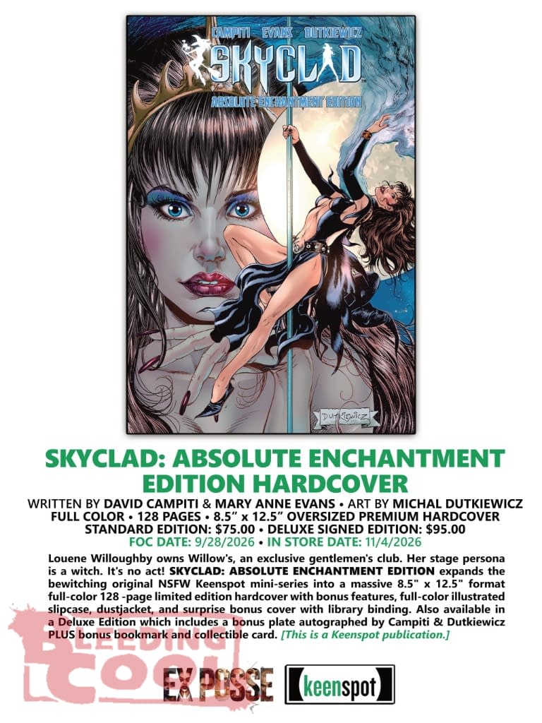 Keenspot November 2026 Solicits And Solicitations